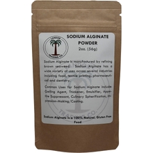 Sodium Alginate - Food Grade - 2 Ounces - Gastronomy
