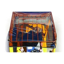 Solarcap Universal Tinted Forklift Cover, Sun &amp; Rain Canopy Cover, Heavy Duty, Waterproof Tinted Vinyl for UV Protection, OSHA Complaint Forklift Accessories, Universal Fit