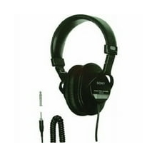 Sony Professional Over-Ear Headphones Black, MDR-7506