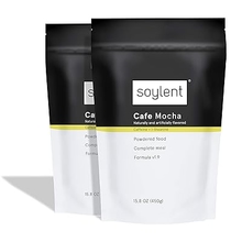 Soylent Cafe Mocha Meal Replacement Powder / Protein Powder, 2 Count Pouch