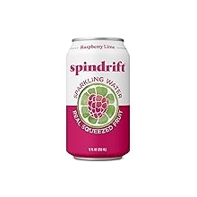Spindrift Sparkling Water, Raspberry & Lime, 12 fl oz
