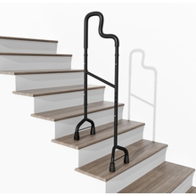 Stair Climbing Assist Cane for Both Walk Up and Down Stairs, Elderly Stair Lift Assist Devices with Adjustable Height fits Most Standard Steps, Step Helper for Those with Sore HIPS and Knees