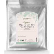 Starwest Botanicals Organic Slippery Elm Bark Powder, 1 lb Bag, Packaging May Vary Pack of 1