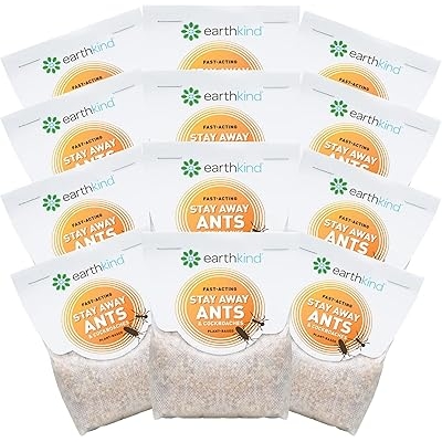 Stay Away Ants & Cockroaches Deterrent Pest Control Scent Pouches - All Natural, Environmentally Friendly, No Mess 12-Pack