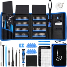 STREBITO Electronics Precision Screwdriver Sets 142-Piece with 120 Bits Magnetic Repair Tool Kit for iPhone, MacBook, Computer, Laptop, PC, Tablet, PS4, Xbox, Nintendo, Game Console