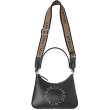 Studded Logo Shoulder Bag