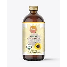 Sunflower Oil- USDA Organic Unrefined Cold Pressed Virgin4 oz
