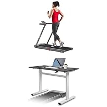 Sunny Health & Fitness Treadpad HELIUS LITE Premium Dual Mode Walking/Running Treadmill with Advanced Brushless Technology & Exclusive SunnyFit App Enhanced Bluetooth Connectivity - SF-T722051
