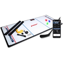 SuperDekerPRO Advanced Ice Hockey Training System - Real Ice Feel, Cordless, Modular Stickhandling Game - All Levels - Elite, Professional Ice Hockey Training Pad - Improve Skills, Speed, Agility