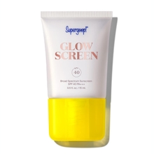 Supergoop! Glowscreen SPF 40 - 0.5 fl oz - Glowy Primer  Broad Spectrum Sunscreen - Adds Instant Glow - Helps Filter Blue Light - Boosts Hydration with Hyaluronic Acid, Vitamin B5 &amp; Niacinamide