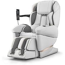 Synca Wellness JP3000-5D Ai Deluxe Zero Gravity Massage Chair | Ai Body Scan | Full Body Stretch | Dual Heat Therapy | 98 Massage Techniques & 38 Auto Courses White