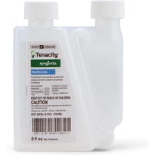 Syngenta Tenacity Herbicide - Pre-Emergent and Post-Emergent Weed Control, 8-oz. Liquid Weed Killer for Lawns and Turf Grasses, Active Ingredient Mesotrione Herbicide