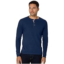 Mens T-Shirts, Men's Beefyt Henley Shirts, Men's Cotton Long Sleeve Shirts