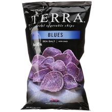 Kerepek Sayuran Terra, Blues dengan Garam Laut, 5 oz