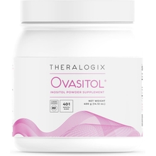 Theralogix Ovasitol Inositol Powder - Bekalan 90 Hari - Myo-Inositol & D-Chiro Inositol untuk Hormone Balance & Ovarian Function Support - NSF Certified - 400 g 180 Servings