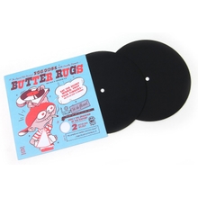 Thud Rumble: Baby Butter Rugs 7&amp;quot; (Pair) - Black