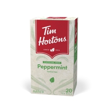 Tim Hortons Peppermint Tea Bags, 20 count, 40g | 1.4oz {Imported from Canada