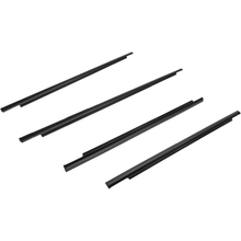 Toyota FJ Cruiser 2007-2014 Front &amp; Rear Door Outer Belt Moldings Weatherstrip Genuine OEM OE