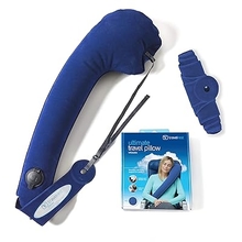 Travelrest - Ultimate Inflatable Travel Pillow &amp; Neck Pillow (Rolls Up Small)
