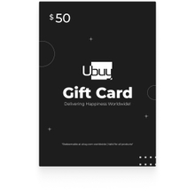بطاقة هدايا رقمية من Ubuy، 50 دولارًا (دولارًا أمريكيًا)