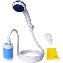 Iron Hammer Portable Shower Electric Shower Camping Shower with Shower Head Shut OFF Valve