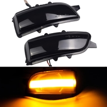 Hacreyatu Side Mirror Indicator Dynamic LED Turn Signal Light Blinker For Volvo C30 C70 S60 S40 S80 V40 V50 V70 2007 2008
