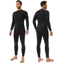 Seaskin Mens 3mm Shorty Wetsuit Womens, Full Body Diving Suit Front Zip Wetsuit for Diving Snorkeling Surfing Swimming