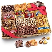 A Gift Inside Chocolate, Caramel and Crunch Grand Gift Basket