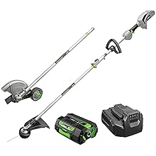 EGO POWER+ 15" String Trimmer and 8" Edger Attachments with Multi-Head System Power Head, Includes 56V 5.0Ah Battery & Charger - MHC1502
