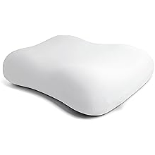 Deep Sleep Pillow, Memory Foam Pillow for Side Sleepers Ergonomic Contour Neck Support, Orthopedic Cervical Shape Gently Cradles Head &amp; Provides Neck Support &amp; Shoulder Pain Relief - Gray