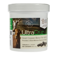 UltraCruz - sc-363825 Goat Copper Bolus Supplement for Adult Goats, 100 Count X 4 Grams