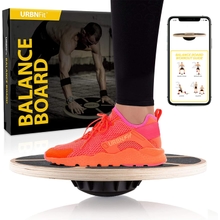 URBNFit Balance Board - Core Trainer - Increase Stability, Strength and Flexibility - Ballet and Dance Trainer