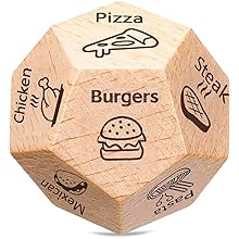 Valentines Day Gifts for Him Her, Stocking Stuffers for Men Women Adults, Anniversary Birthday Gifts for Men Women, Date Night Food Dice