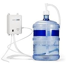 VEVOR Bottled Water Dispenser Pump System, 5 Gallon Dispensing System, Automatic Electric Water Dispenser, Single Inlet Water Jug Pump, Compatible Use with Coffee/Tea Machine, Refrigerator, Ice Maker