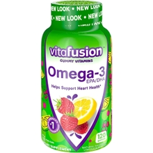 Vitafusion snuKhr Omega 3 Gummies، 120 Count Pack of 2