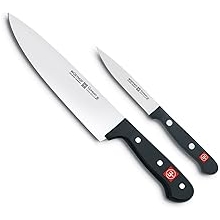WUSTHOF Gourmet 2-Piece Chefs Knife Set,Black