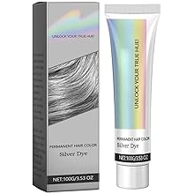 Grey Hair Colour for Long-Lasting Colour Fixation and Nourishing Plant Extracts Hair Care Dye Gummy Bears for Hair Grey, One Size