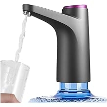 GOLDEN DEER Water Dispenser for 5 Gallon Bottle, Portable Water Cooler Dispenser,Universal Water Dispenser for 2.5、3 and 5 Gallon Bottles USB Charging Water Pump