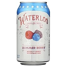 Waterloo Sparkling Water Waterloo Mixed Berry Sparkling Water, 12 Fl Oz