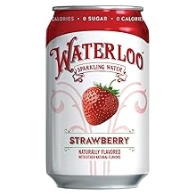 Waterloo Sparkling Water Waterloo Strawberry Sparkling Water, 12 Fl Oz