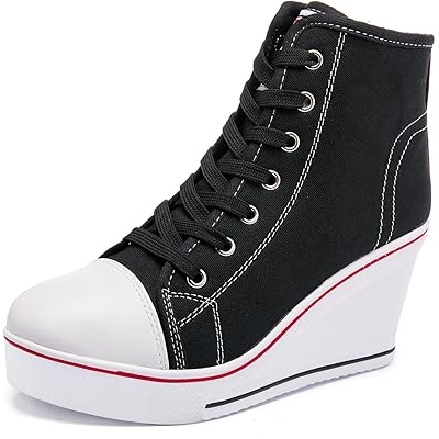high wedge sneakers women's shoes
