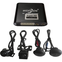 Super Hd 1080P Car 360 Degree Bird View Surround System DVR Record Backup Camera Parking Monitoring with HD Sensor