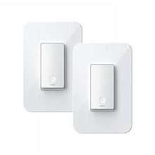 Wemo Wi-Fi Light Switch 3-Way 2-Pack Bundle - Control Lighting from Anywhere, Easy in-Wall Installation, Works with Alexa, Google Assistant and Apple HomeKit (WLS0403-BDL)