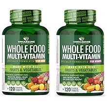 Wholesome Wellness Wholefood Multivitamins for Men + for Women Bundle