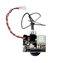 Wolfwhoop WT03 Micro FPV AIO 600TVL Camera 5.8G 25mW50mW200mW محول قابل للتعديل مع هوائي Cloverleaf للطائرات الصغيرة