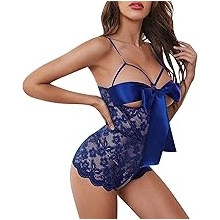 Women Fashion 1 Pieces Lingerie Roleplay Lingerie Sexy Women Costumes Red Plaid Chemise plus Size Lingerie for