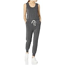 womens Studio Terry Fleece Jumpsuit (Plus + Missy)