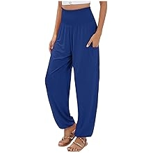 Womens New Casual Fashion Womens Wear Elastic High Waist Wide Leg Casual Pants Casual Pants Womens Business