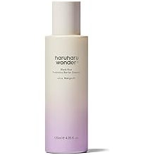 haruharu Wonder Black Rice Probiotics Barrier Essence, Skin Flooding &amp; Layering, Strengthens Skin Barrier, Moisturizes, Glowy Radiant Skin, Ceramide &amp; Panthenol, 4.05 fl.oz