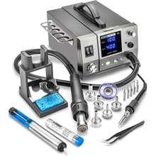 X-Tronic 4040-PRO-X &bull; Platinum Series &bull; 700 Watt Hot Air Rework Soldering Iron Station &bull; Brushless DC Vortex Blower Air System &bull; CF Conversion, 0-30 Min Sleep, Calibration &amp; Auto Cool Down Features